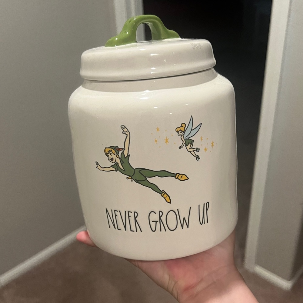 Raedunn Disney Peterpan Tinkerbell Cookie Jar